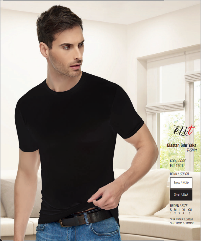 Elit Elastan Sıfır Yaka