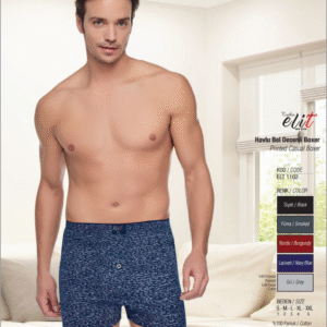 Elit Havlu Bel Desenli Boxer