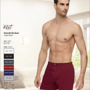 Elit Havlu Bel Düz Boxer
