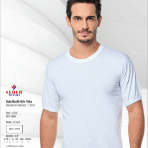 Seher Erkek Kolu Bantlı Sıfır yaka